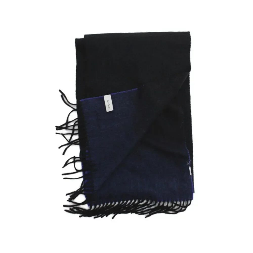 Paul Smith Mens Cotton Color Block Scarf 78x11 in.